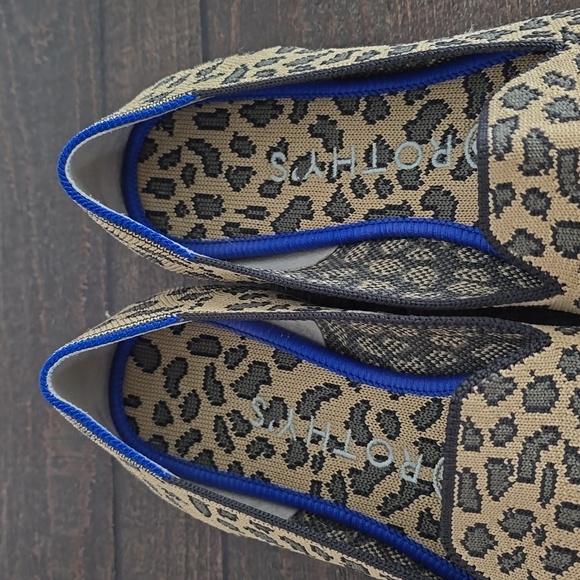 Cheetah Rothy’s Women’s Size W 7.5 - Picture 6 of 8